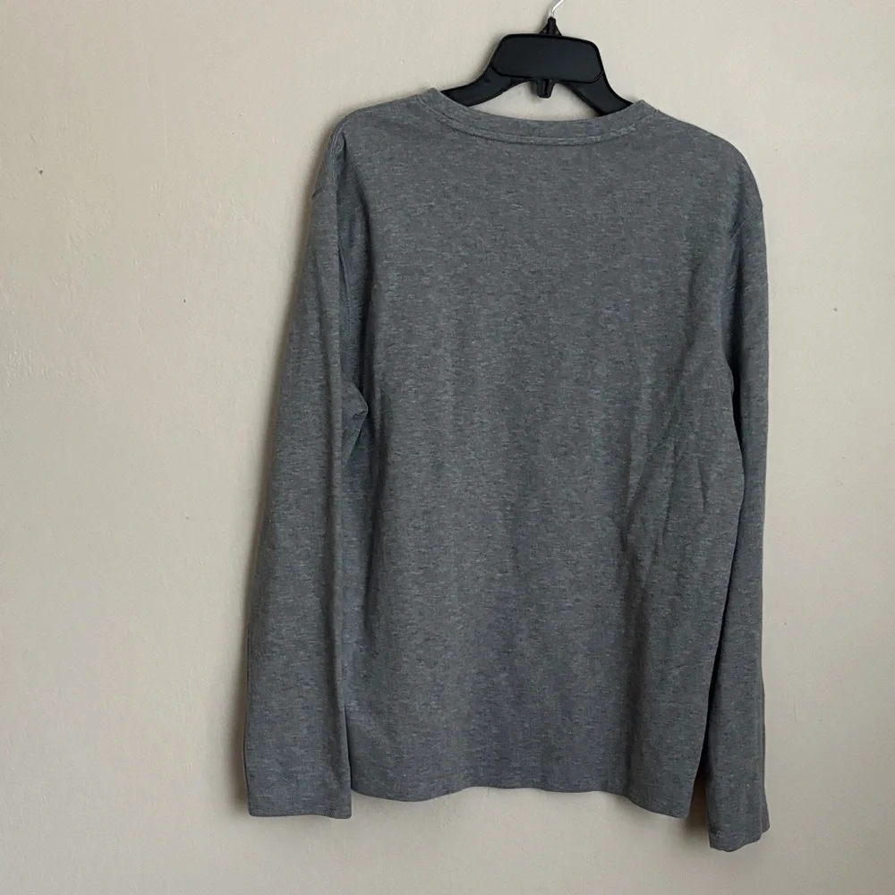 Banana Republic Charcoal Men’s V-Neck Sweater size Large